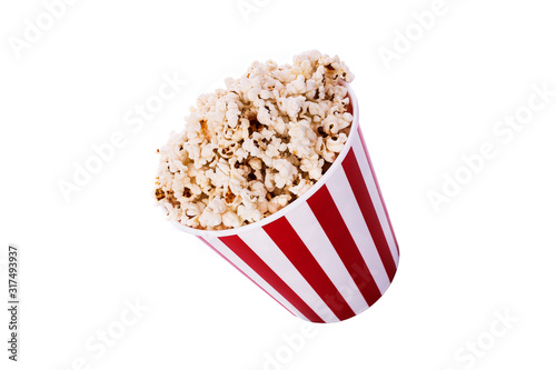 Popcorn in bucket