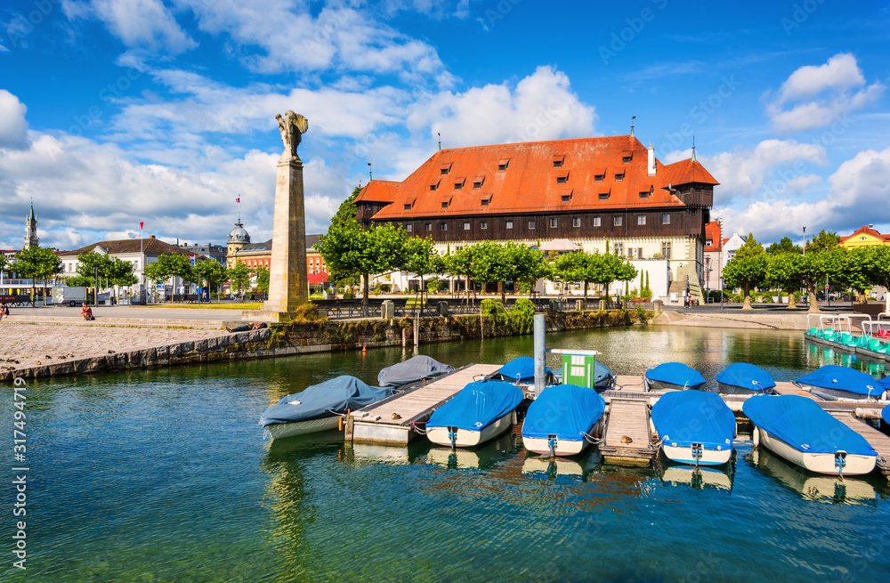 Obraz premium Konstanz, Germany, a port town on Lake Constance