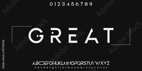 Font. Abc alphabet typeface. font digital  modern alphabet and number fonts. Typography alphabet  creative font and numbers design .new vector illustraion.typeface design