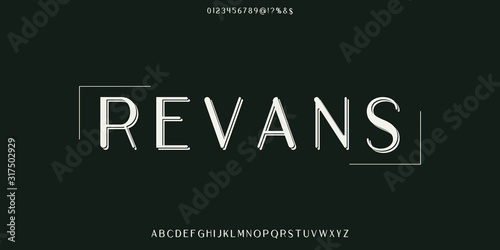 Font. Abc alphabet typeface. font digital  modern alphabet and number fonts. Typography alphabet  creative font and numbers design .new vector illustraion.typeface design