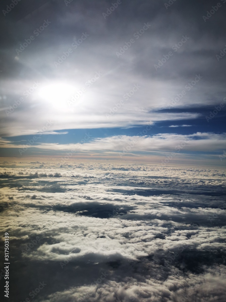 Fototapeta premium Volando sobre Queretaro