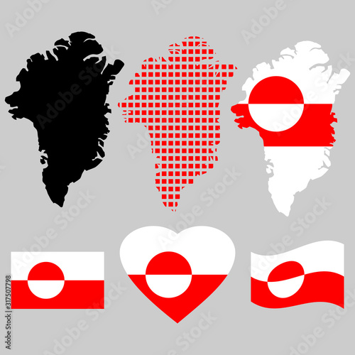 map of greenland
