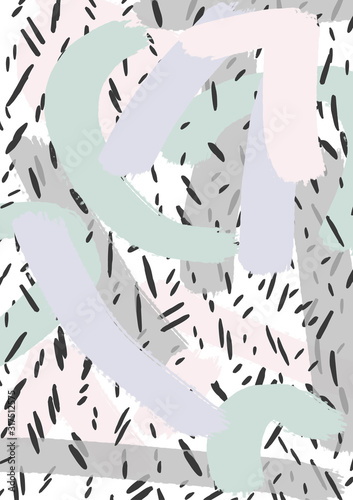 pattern, abstract, abstract art, abstract pattern, modern pattern, pastel, muted colours