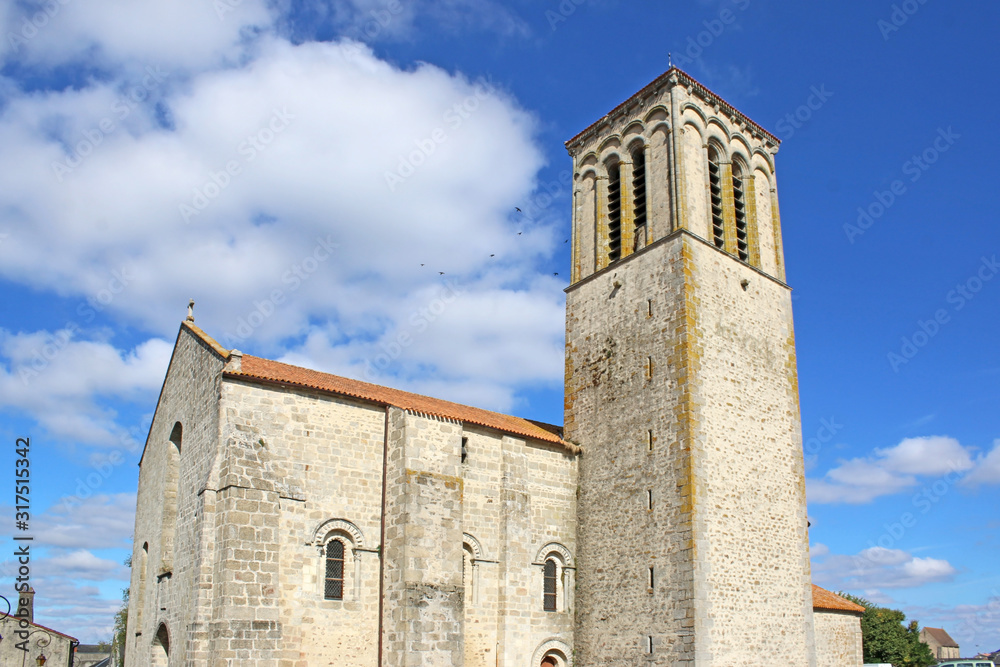 Holy Cross Church, Parthenay, France	