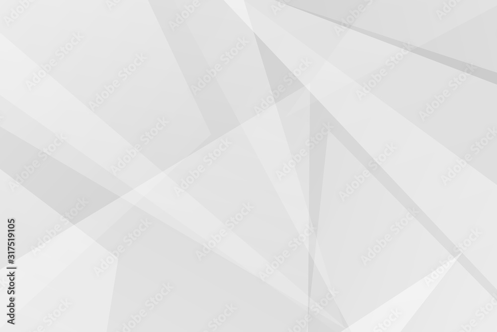 Fototapeta premium Abstract white and grey on light silver background modern design. Vector illustration EPS 10.