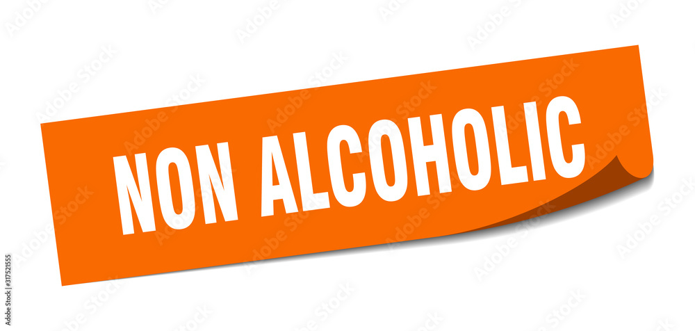 non alcoholic sticker. non alcoholic square sign. non alcoholic. peeler non alcoholic sticker. non alcoholic square sign. non alcoholic. peeler