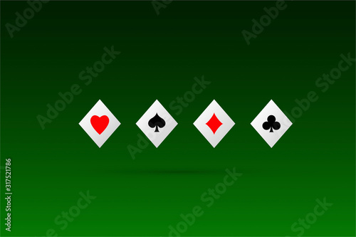 sfondo, poker, carte da gioco	