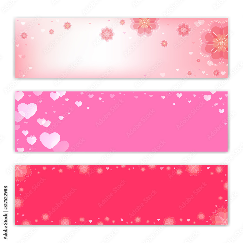 Valentine’s day background, love symbol illustration banner background, greeting card design Valentine’s day background, love symbol illustration banner background, greeting card design