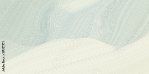 background graphic with modern curvy waves background illustration with light gray, linen and silver color