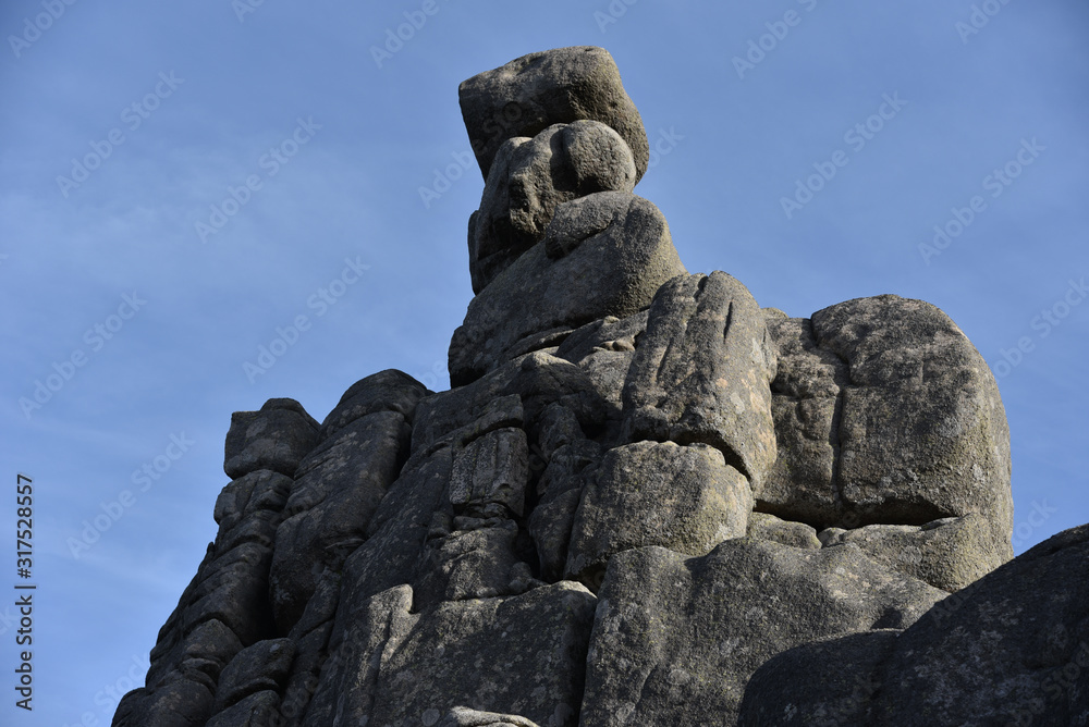 Pielgrzymy - one of the most interesting rocks formation in the Karkonosze Mountains, Poland.
