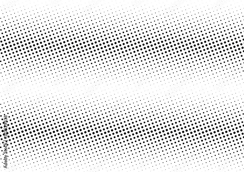 Abstract halftone dotted background. Monochrome pattern with dot and circles.  Vector modern pop art texture for posters, sites, business cards, cover postcards, interior design, labels, stickers.