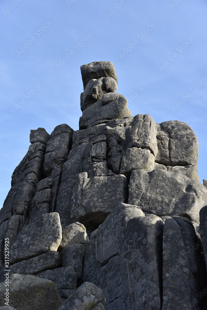 Pielgrzymy - one of the most interesting rocks formation in the Karkonosze Mountains, Poland.