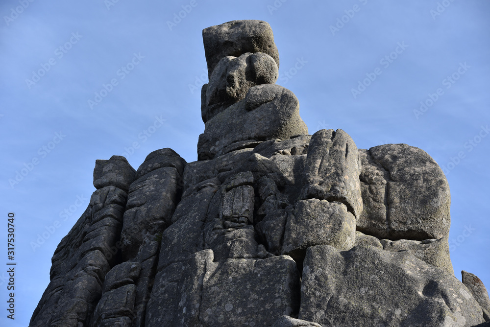 Pielgrzymy - one of the most interesting rocks formation in the Karkonosze Mountains, Poland.