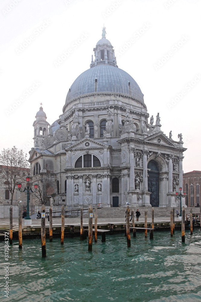 Santa Maria della Salute in Venice Italy