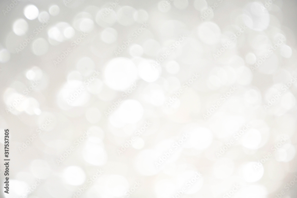 Abstract bokeh lights with soft light background. Blur wall.