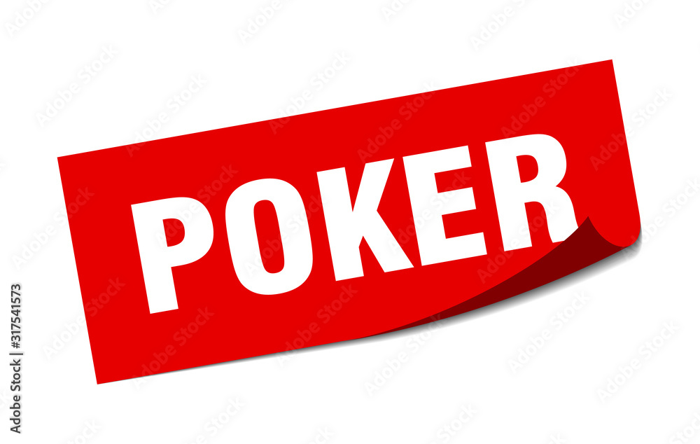 poker sticker. poker square sign. poker. peeler poker sticker. poker square sign. poker. peeler