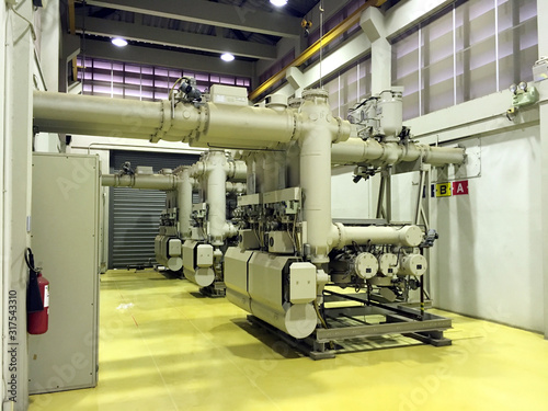 115 kV Gas Insulated Switchgear (GIS) substation