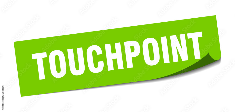 touchpoint sticker. touchpoint square sign. touchpoint. peeler touchpoint sticker. touchpoint square sign. touchpoint. peeler