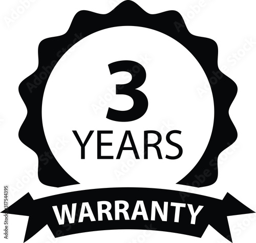 warranty icon, vector