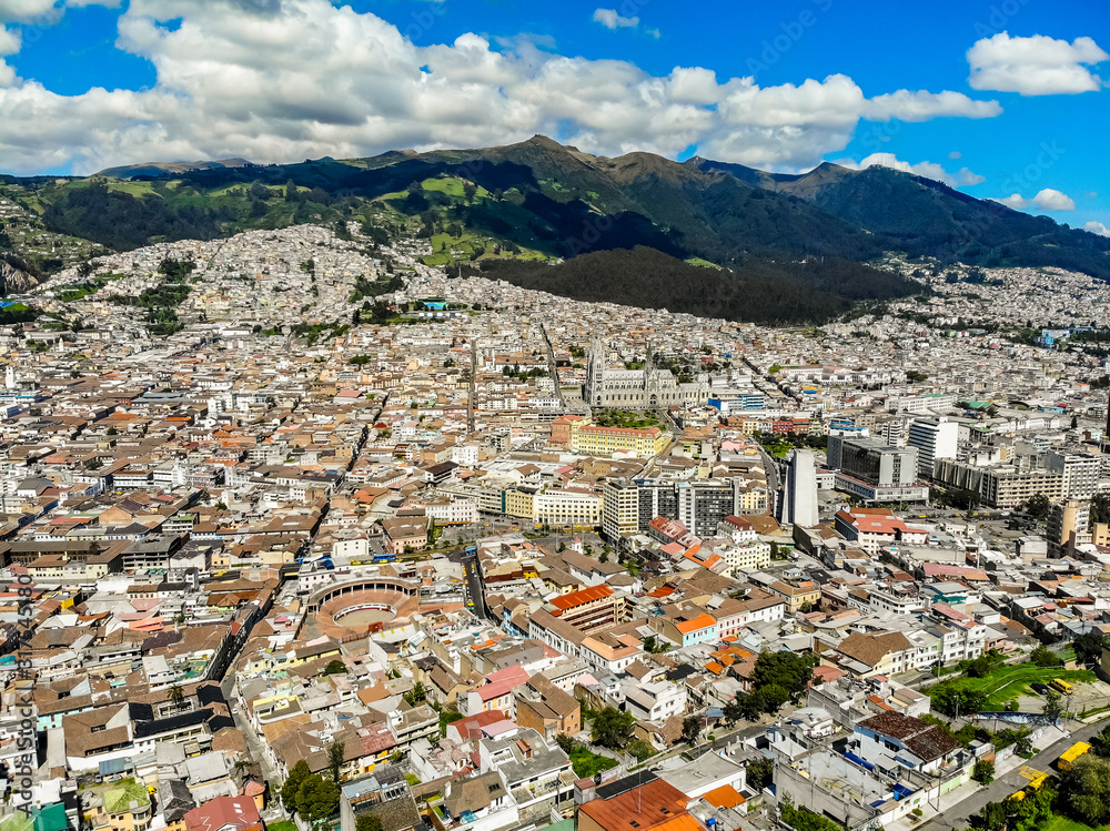 Naklejka premium created by dji camera