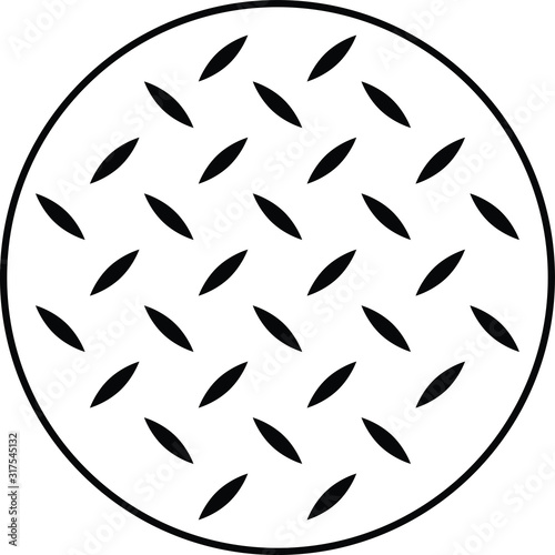 Anti-skid feet icon, Anti slip icon