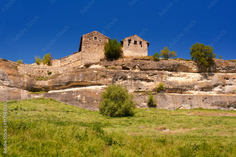 Chufut Kale, Karaim ancient rock fort XI century, Crimea