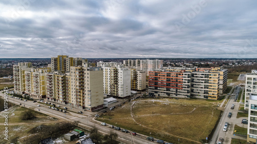 Vilnius apartments from the drone perspective