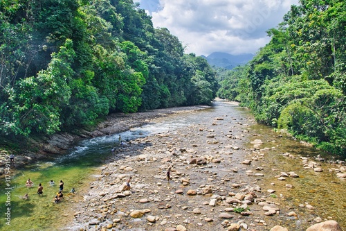 river in caqueta  photo