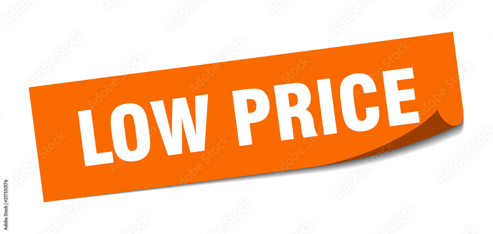 low price sticker. low price square sign. low price. peeler low price sticker. low price square sign. low price. peeler