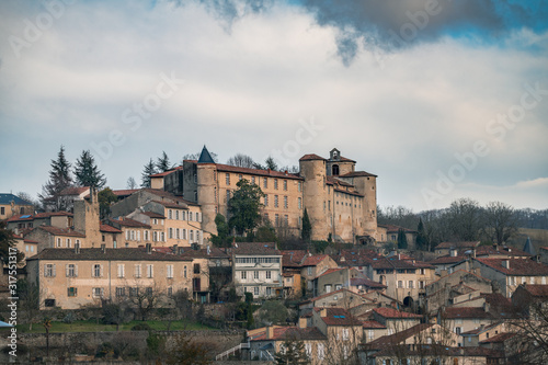 Saint-Lizier french village located south of France