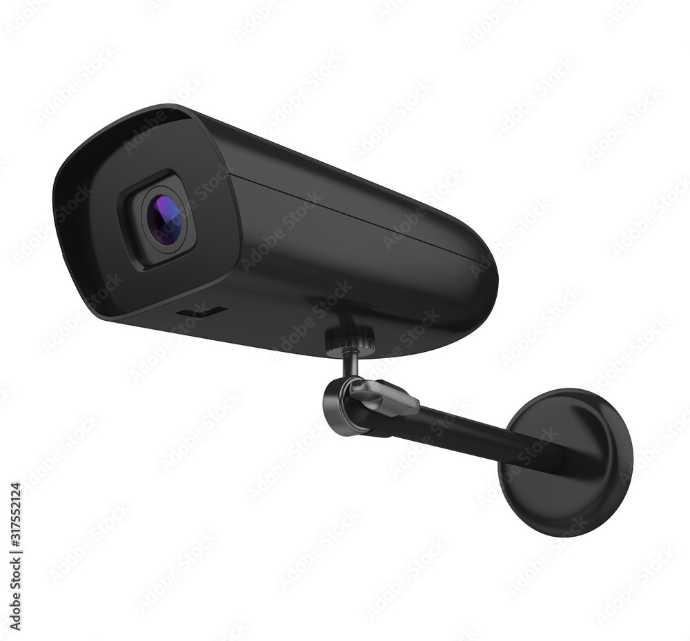 Surveillance CCTV Security Camera Isolated