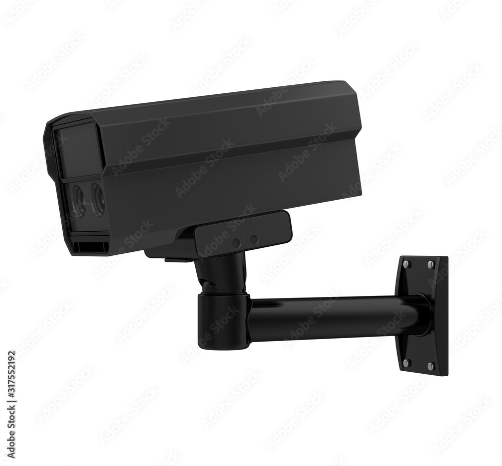 Surveillance CCTV Security Camera Isolated Surveillance CCTV Security Camera Isolated