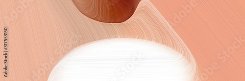 header background graphic with abstract waves design with burly wood, linen and saddle brown color