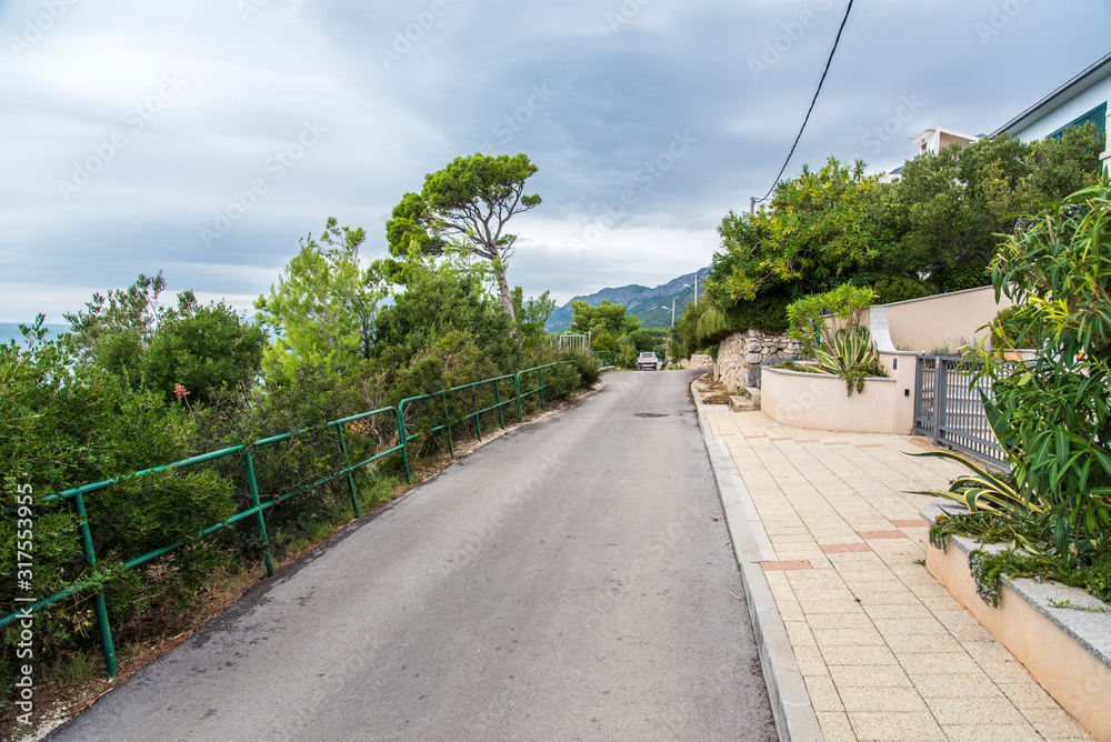 Foothpath Baska voda, Promajna, Krvavica, Makarska