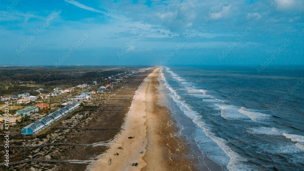 Fototapeta premium Beach front