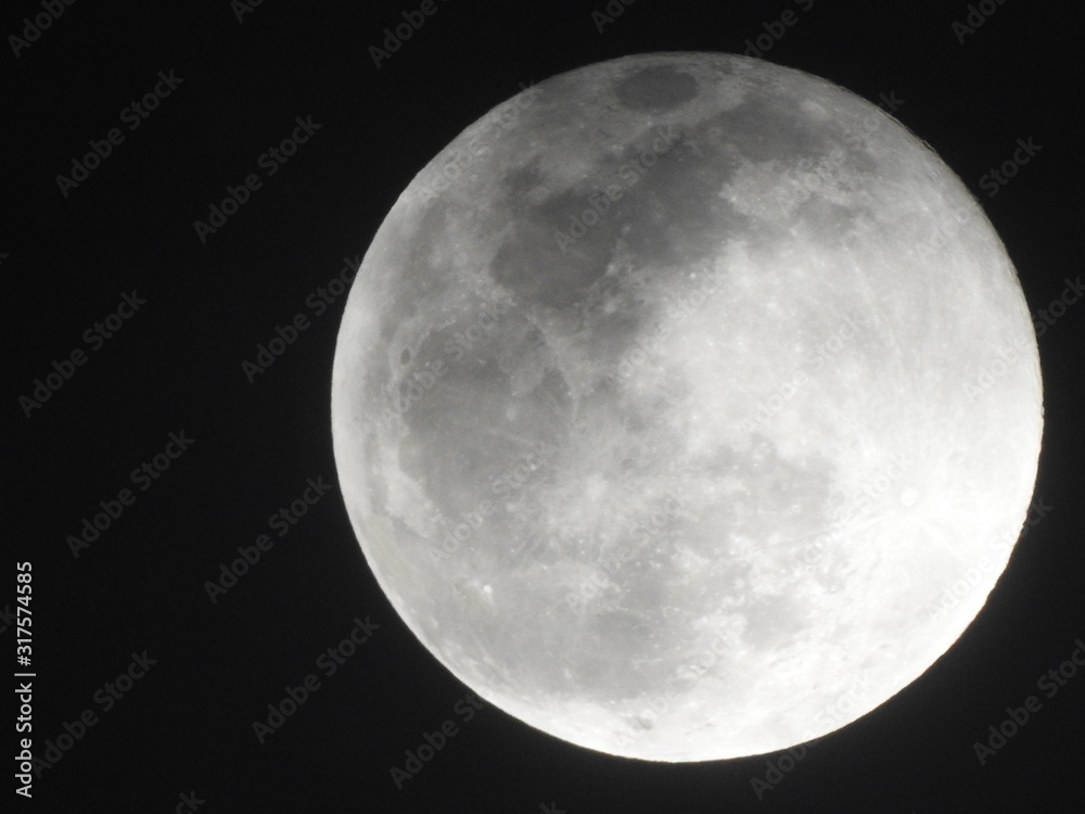 Naklejka premium Moon