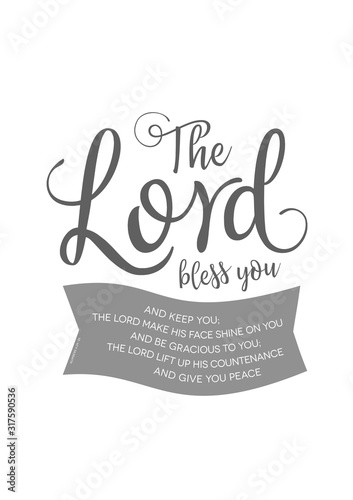 The Lord bless you, Aaron's blessing
