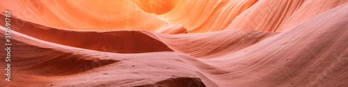 Canyon Antelope near Page, Arizona - abstract waves 
