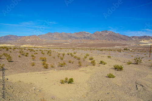 Death Valley Junction  California - November 11  2019  Landscape in Death Valley National Park in California  USA