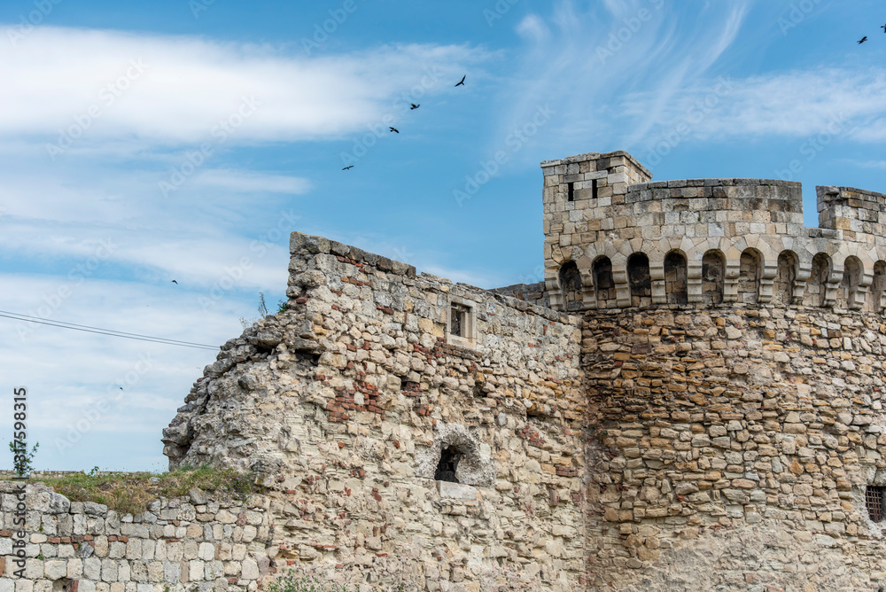 Old Castle from medieval time in Beograd, Serbia Europe