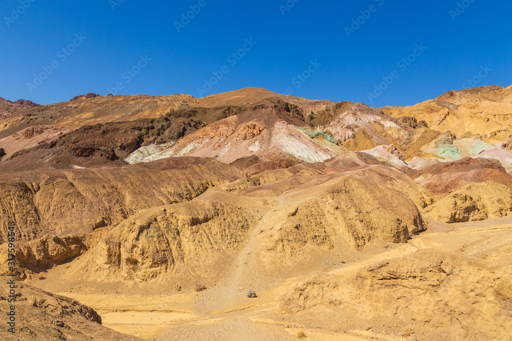 Death Valley National Park, Artist Palette, colorful rocks, California, USA. Death Valley National Park, Artist Palette, colorful rocks, California, USA.