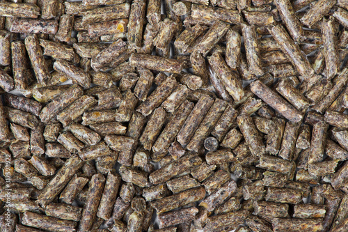 Pile of dry grass pellets © Igor Kovalchuk