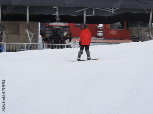 bromont en hiver photo