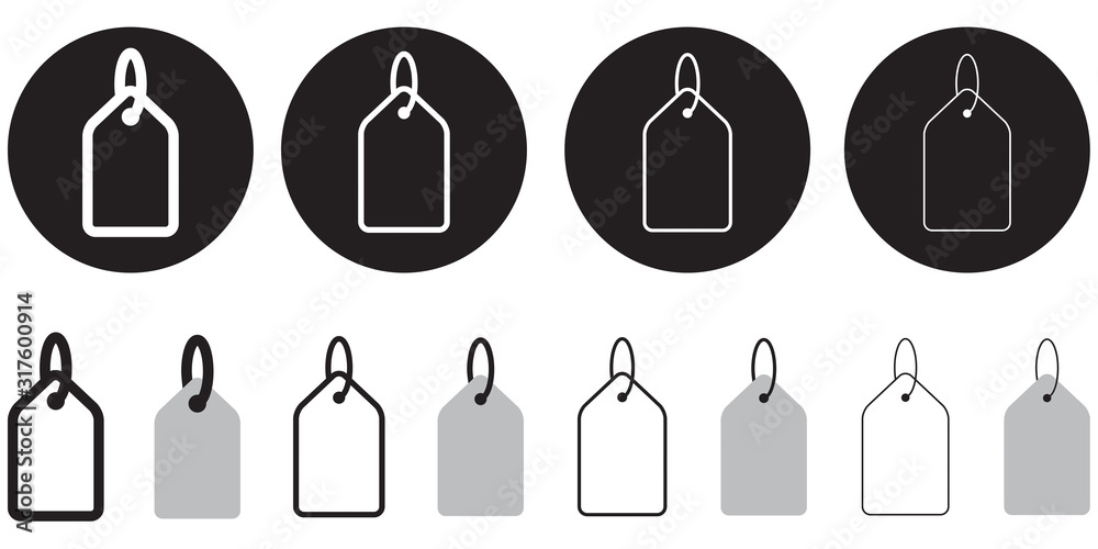 SYMBOLE ÉTIQUETTE_TRAIT NOIR OU BLANC