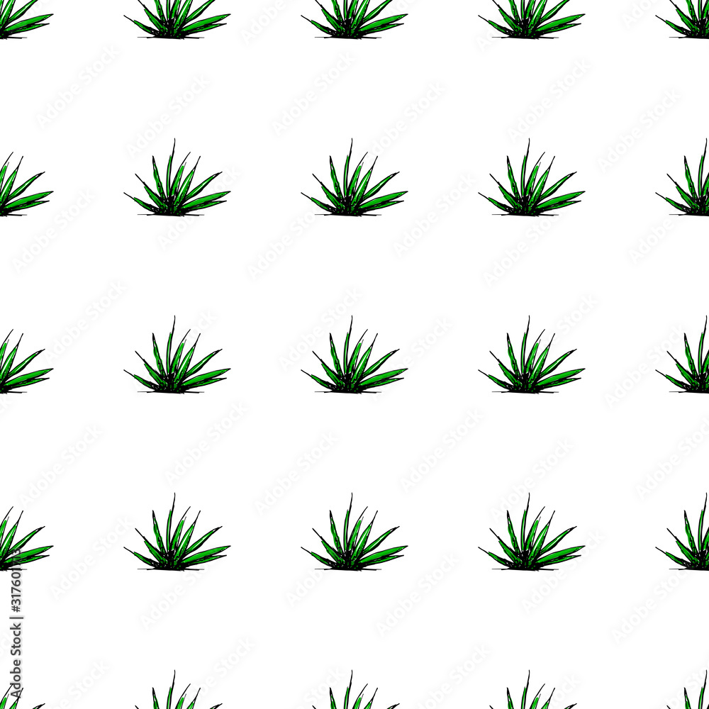 Colored seamless background image with hand drawn garden plant. Colored seamless background image with hand drawn garden plant.