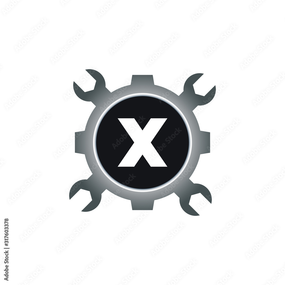 Automotive letter X Logo Design Vector Template. Motor Business Alphabet Design X Vector Illustration Automotive letter X Logo Design Vector Template. Motor Business Alphabet Design X Vector Illustration