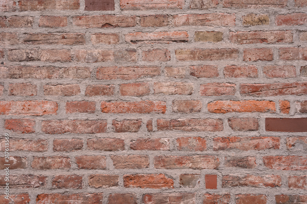 Fototapeta premium Ziegelwand alt