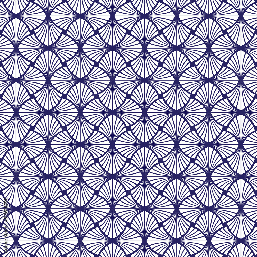 Seamless Japanese decorative pattern background Seamless Japanese decorative pattern background