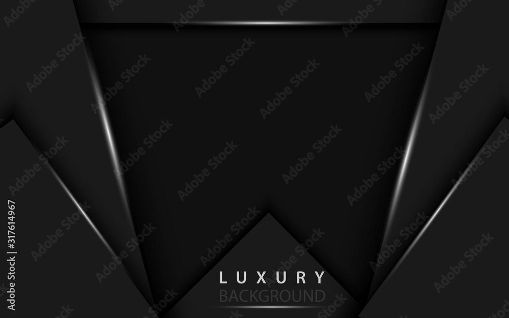 Fototapeta premium Dark background overlap layer with light Premium Vector