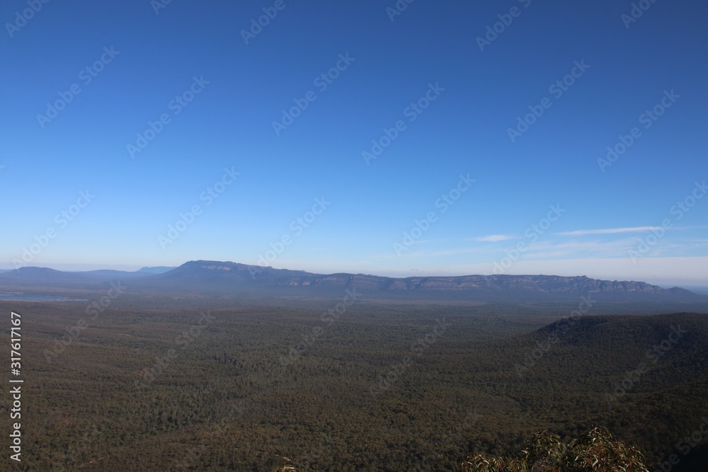 view of mountains